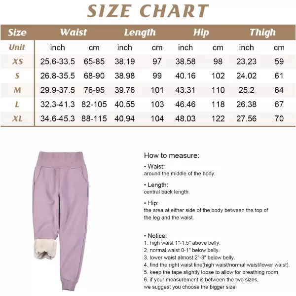chouyatou Womens Winter Sherpa Lined High Waist Relaxed Fit EcoSmart Athletic Jogger Fleece SweatpantDark Red