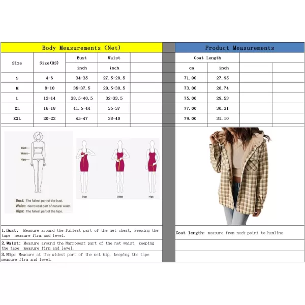 chouyatou Womens Fall Winter Sherpa Lined Plaid Jacket Loose Casual Button Down Checkered Hooded CoatPink