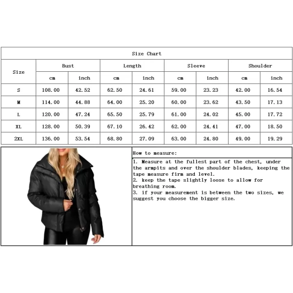 chouyatou Womens Winter Faux Leather Puffer Jacket Cropped Windproof Long Sleeve Zip Up CoatMint Green