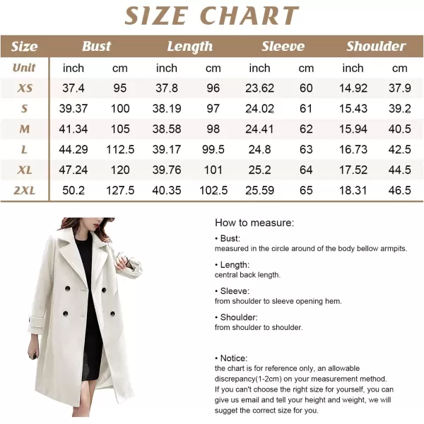 chouyatou Womens Essential Elegant Wear Double Breasted Mid Long Wool Pea CoatCamel