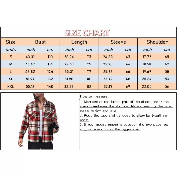 chouyatou Mens Casual Plaid Button Down Long Sleeve Flannel Shirt Jacket Shacket TopBlue