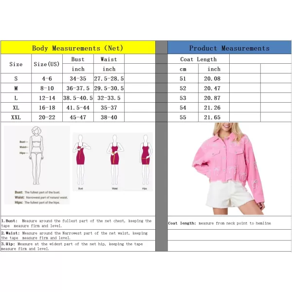 chouyatou Womens Corduroy Bowknot Pearl Cropped Corduroy Jacket Button Down Frayed Oversized Short Shacket JacketPink