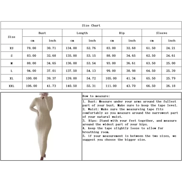 chouyatou Womens Sexy Crewneck Long Sleeve Cable Knit Bodycon Maxi Pullover Sweater DressRed