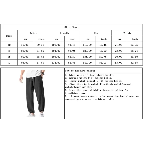chouyatou Mens Casual Drawstring Elastic Waist Relaxed fit Sweatpants Pants JoggersBlack B