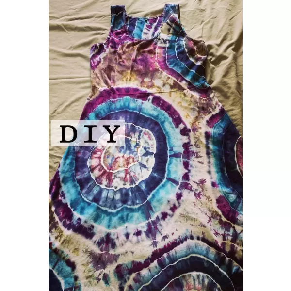 STYLEWORD Womens Summer Dress Casual Sleeveless Scoop Neck ALine Tank Midi SundressBwhite