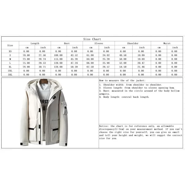 chouyatou Mens Outdoor Sports Hooded Full Zipper Insulated Duck Down Waterproof Packable Parka JacketYellow
