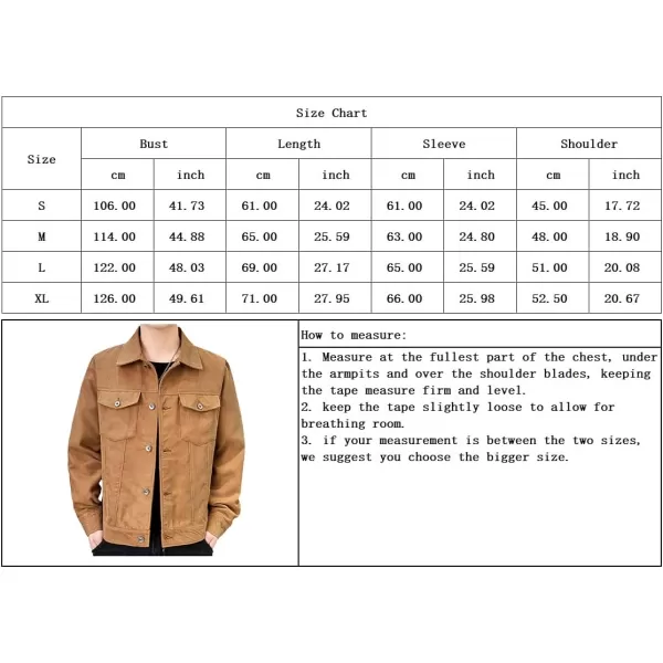 chouyatou Mens Spring Fall Vintage Casual Work Wear Lightweight Corduroy JacketDark Blue