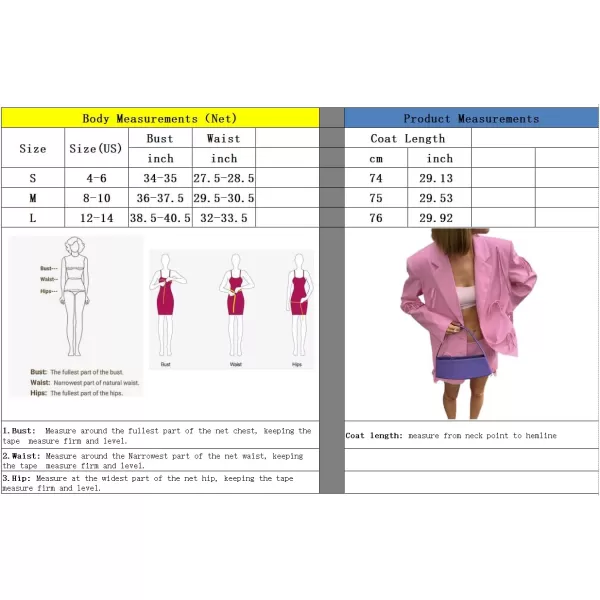 chouyatou Womens Cute Bow Trim Date Blazer Jacket Casual Lapel Single Breasted Going Out Suit JacketPink