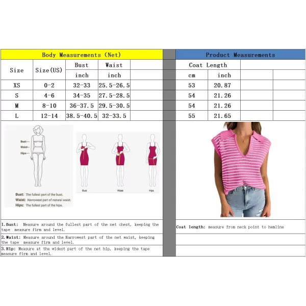 chouyatou Womens Color Block Striped Pattern Polo V Neck Collared Sleeveless Sweater Vest Tank TopsBeige