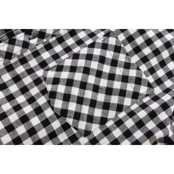 chouyatou Mens Casual Long Sleeve Fleece Lined Plaid Flannel Buttoned Overshirts Jacket ShacketM03