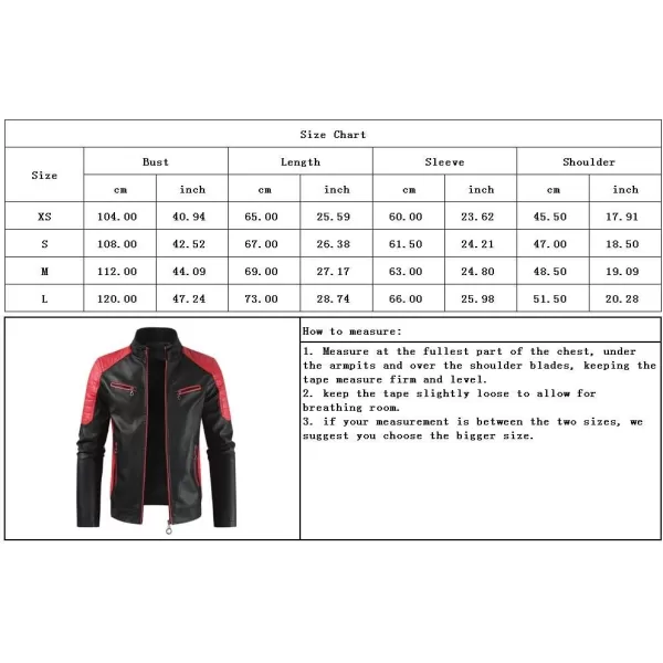 chouyatou Mens Casual Lightweight Color Block Moto Biker Faux Leather JacketCoffee