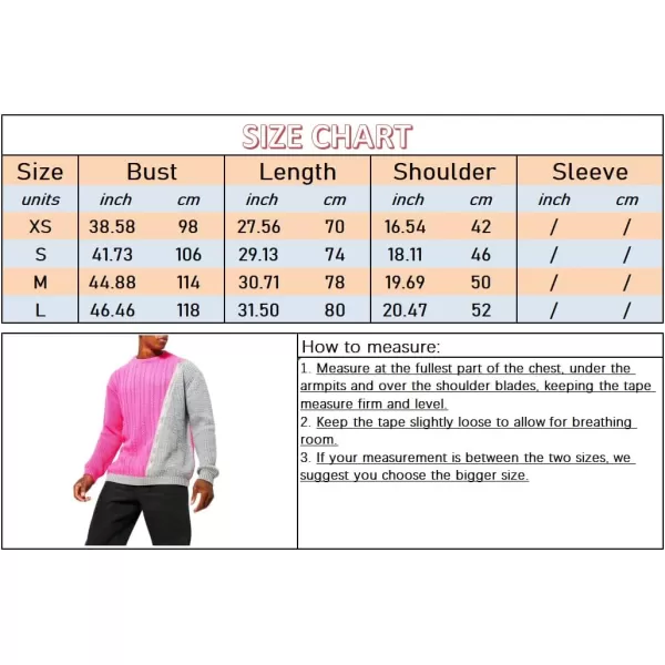chouyatou Mens Color Block Spliced Zipper Decor Long Sleeve Cable Knit Pullover Sweater TopBeige Yellow