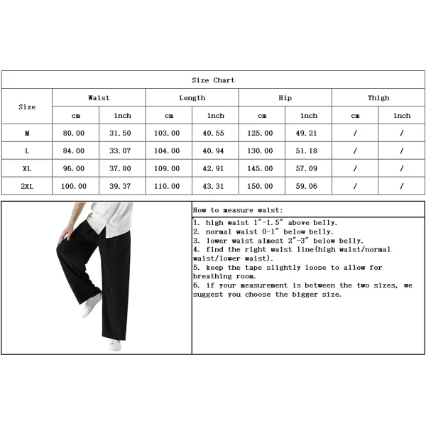 chouyatou Mens Summer Drawstring Elastic Waist Loose Fit Wide Legs Yoga Linen Palazzo Beach Pant PocketNavy Blue