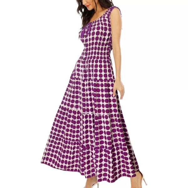 Grape Polka Dot