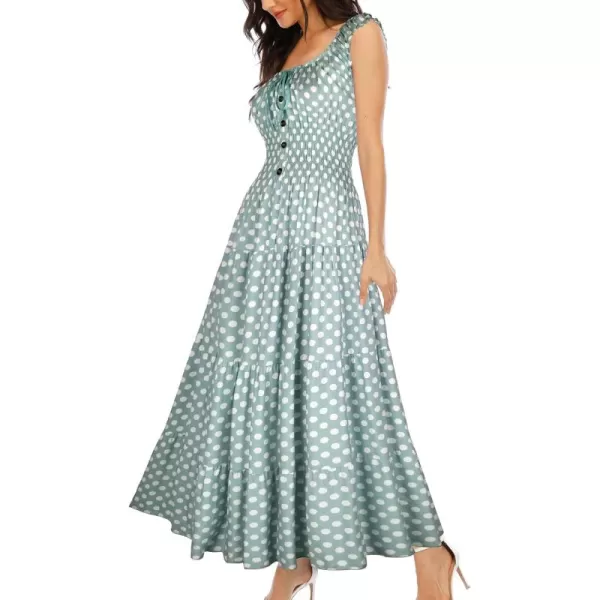 Green Polka Dot