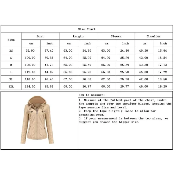 chouyatou Womens Vintage Long Sleeve Zip Up Hooded PU Washed Faux Leather Jacket CoatCamel