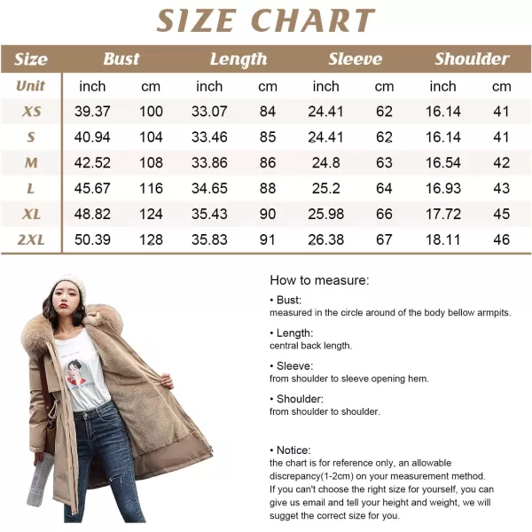 chouyatou Womens Windproof Sherpa Lined Long Winter Parka Coat Faux Fur HoodBlue