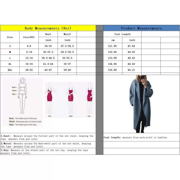 chouyatou Womens Winter Double Breasted Wool Coat Long Sleeve Notch Lapel Long Trench CoatBrown