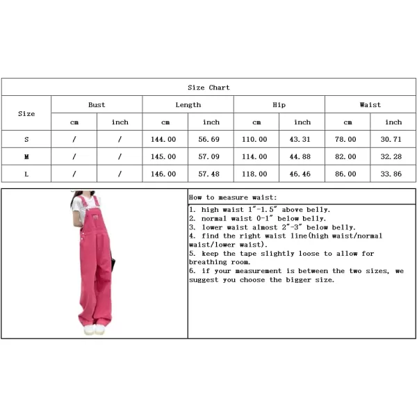 chouyatou Women Spring Wide Leg Denim Bib Overalls Adjustable Strap Casual Jeans Pants JumpsuitsPink