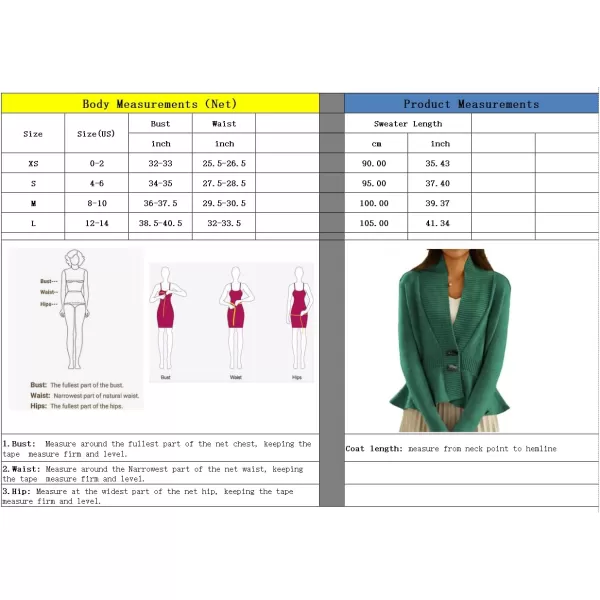 chouyatou Womens Fall Ribbed VNeck Vintage Cardigan Sweater Toggle Button Down Peplum Tops JacketKhaki