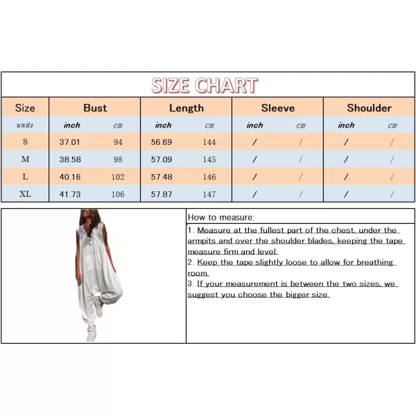imagechouyatou Womens Sleeveless Hooded Jumpsuit Button Up Drop Crotch Tapered Leg Hoodie Overall PantsWhite