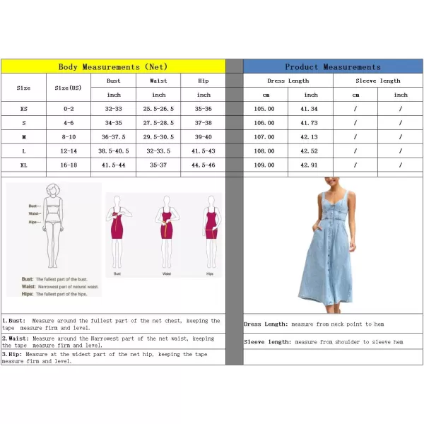 imagechouyatou Womens Summer Casual Button Down Denim Dress ALine Sleeveless Midi Jean DressBlue