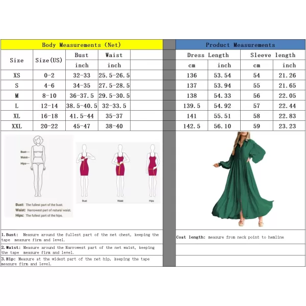 imagechouyatou Womens Casual Long Sleeve Button Down Shirt Dress Elegant Pleated Flowy Swing Maxi DressPink
