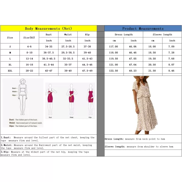 imagechouyatou Womens Summer Boho Polka Dot Print Ruffle High Waist Swing Midi DressBrown