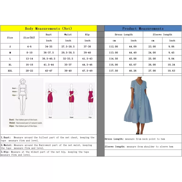 imagechouyatou Womens Summer Fit and Flare Swing Cotton Dress Casual VNeck Button Down Beach Midi DressApricot