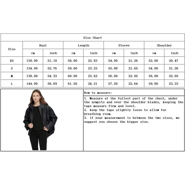 imagechouyatou Womens Winter Warm Faux Leather Puffer Jacket Hooded Long Sleeve Quilted JacketBeige