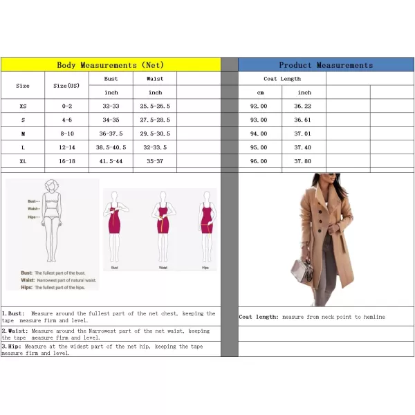 imagechouyatou Womens Business Casual Single Breasted Wool Coat Shawl Collar Midi Long Winter Pea Coat with BeltGrey