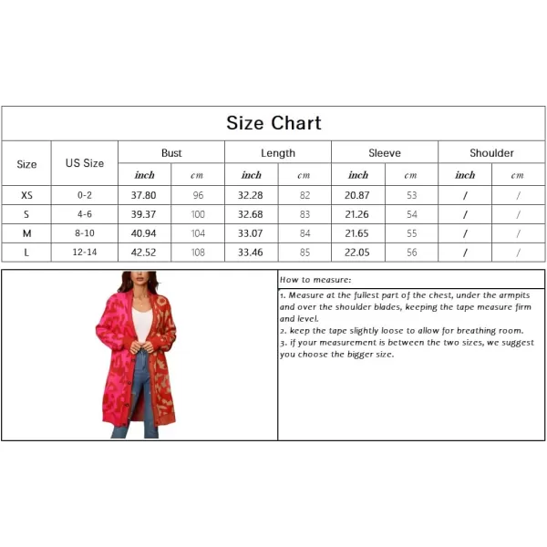 imagechouyatou Womens Color Block Leopard Print Button Down Long Knit Cardigan Sweaters with PocketsGreen