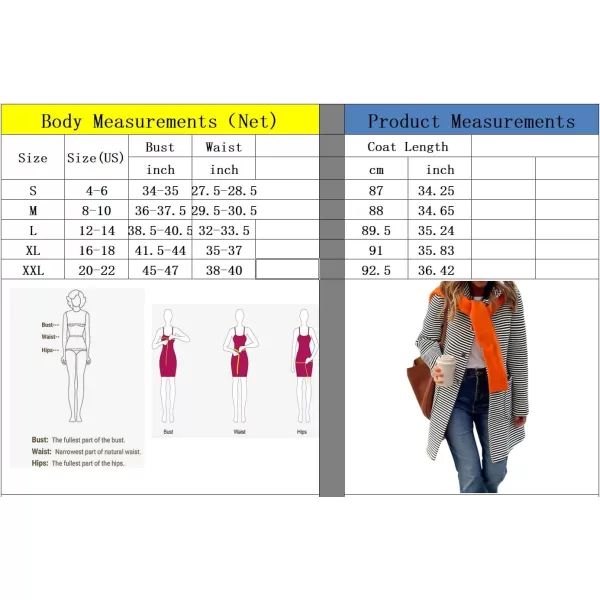 imagechouyatou Womens Color Block Striped Hooded Cardigan Sweaters Button Down Long Coatigan Jackets with PocketsGreen