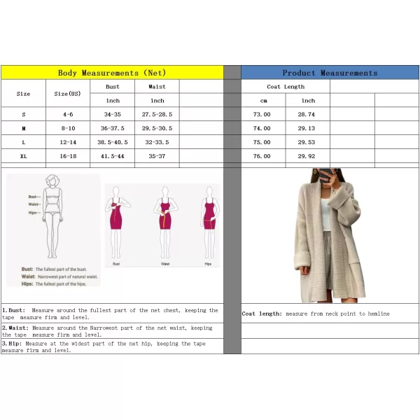 imagechouyatou Womens Chunky Open Front Long Cardigan Lightweight Long Sleeve Coatigan SweaterCoffee