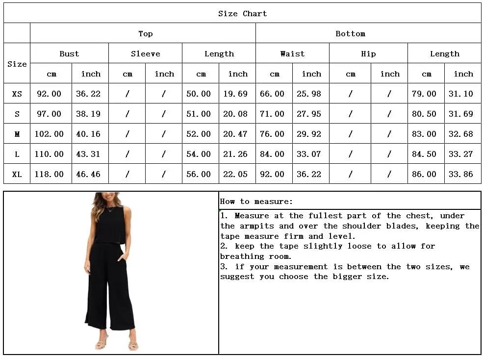 imagechouyatou Womens 2 Piece Outfits Cotton Linen Sleeveless Cropped Tank Top and Wide Leg Pant SetsApricot
