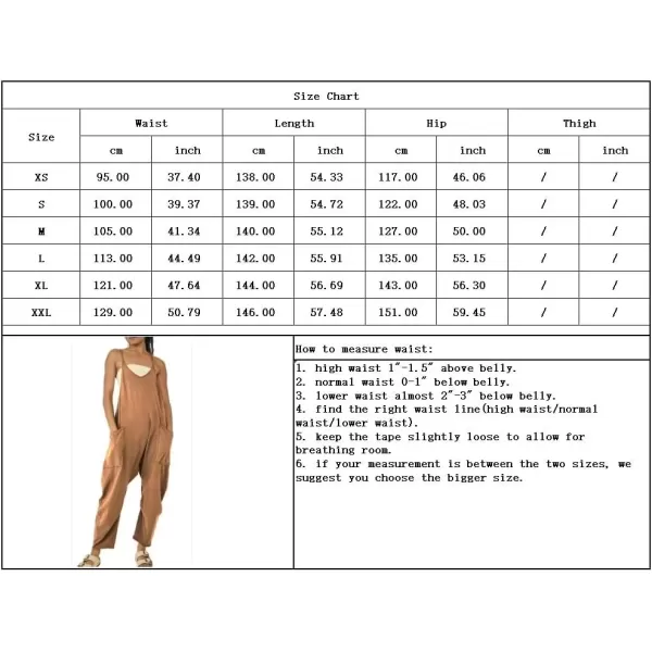imagechouyatou Womens Casual Jumpsuit Sleeveless V Neck Loose Overalls Baggy Harem Romper With PocketLight Blue