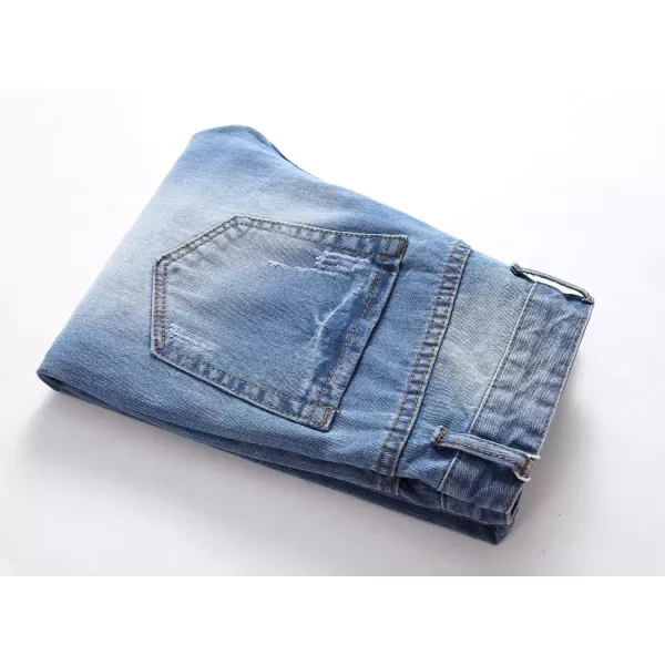 imagechouyatou mens StraightLight Blue