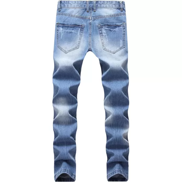 imagechouyatou mens StraightLight Blue