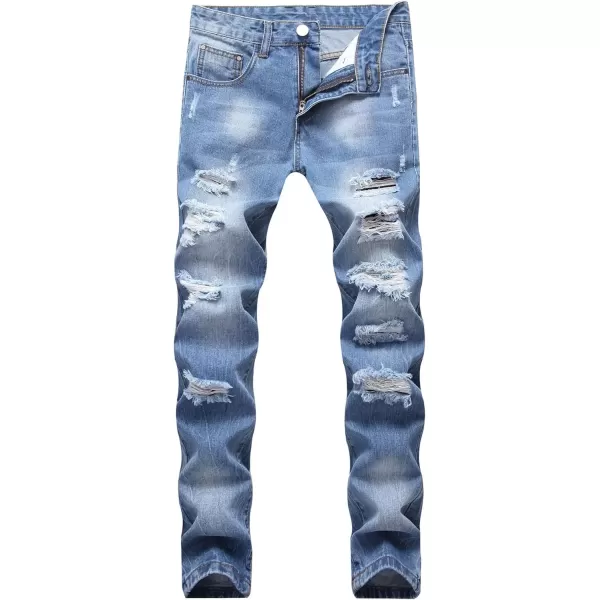imagechouyatou mens StraightLight Blue