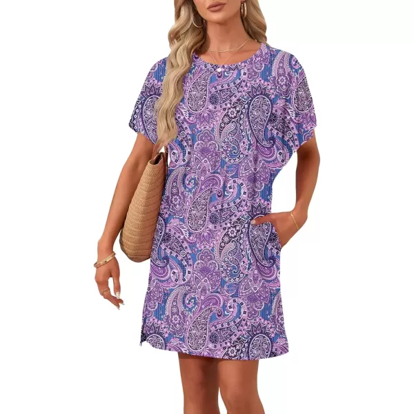 02 Boho Floral Purple
