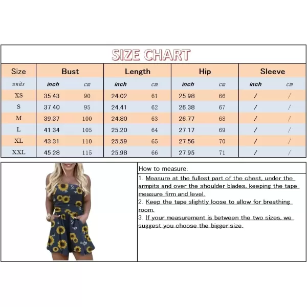 imagechouyatou Womens Floral Print Wide leg Romper Shorts Strapless Bandeau Jumpsuit Overall PantsDark Gray