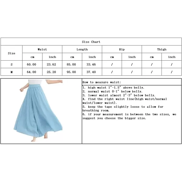 imagechouyatou Womens Flowy Elastic High Waisted Wide Leg Pants Casual Palazzo Linen Pants CulottesApricot