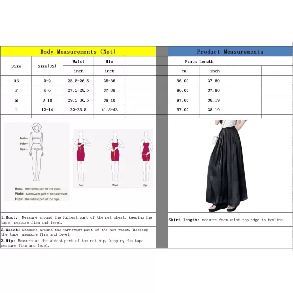 imagechouyatou Womens Summer Flowy Shiny Palazzo Wide Leg Pants Elastic Waist Pleated Beach Trousers CulottesPink