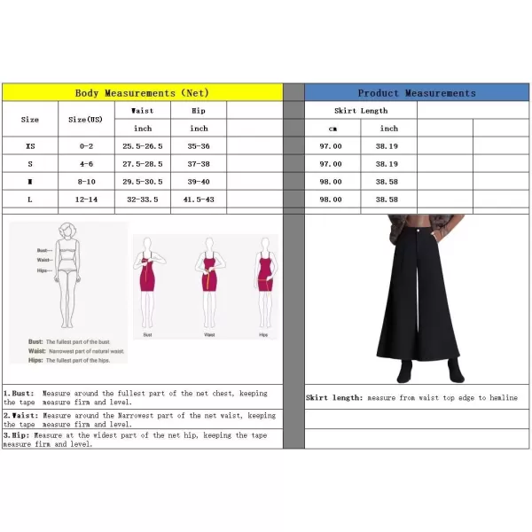 imagechouyatou Womens Winter High Waist Pants Wide Leg Business Wool Palazzo Pants Culottes with PocketsCamel