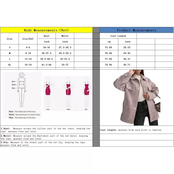 imagechouyatou Womens Fall 2024 Button Down Wool Coat Single Breasted Casual Loose Wool Jacket OvercoatDirty Pink