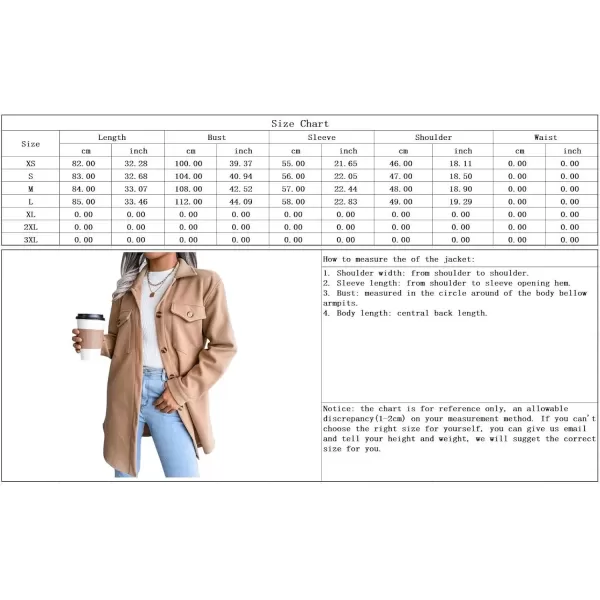 imagechouyatou Womens Fashion Lapel Collar Single Breasted Loose Fit Wool Blend Shirt Jacket Shacket with BeltBlack