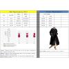 imagechouyatou Womens Winter Wool Coat Open Front Collarless Business Casual Midi Long Wool Trench CoatKhaki