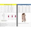 imagechouyatou Womens Elegant Double Breasted Midi Long Wool Pea Coat Work Dressy Casual Winter Trench CoatLight Khaki