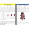 imagechouyatou Women Winter ALine Houndstooth Wool Coat Loose Cute Singe Breasted Midi Long Pea Coat OvercoatRed