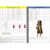 imagechouyatou Womens Business Casual Single Breasted Wool Coat Button Down Winter Midi Long Pea CoatOlive Green